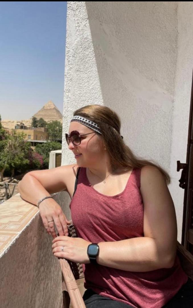 Global Pyramids View Inn Kafret el-Gabal Eksteriør bilde